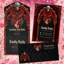 Eternal love in the shade of roses.