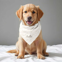 Ivory Botanical Dog Accessories Collection