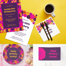 Groovy Purple Floral