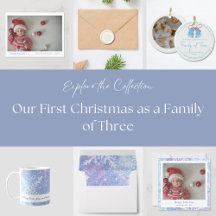 First Christmas Family of Three Collection