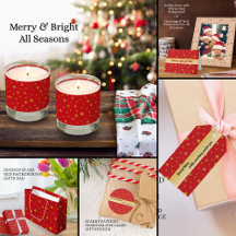  Soft Glow Golden Stars Pattern   Gifts & Wrapping