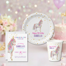 Unicorn Birthday Theme