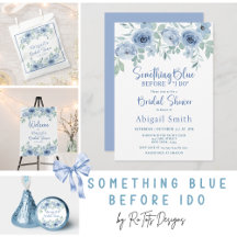 SOMETHING BLUE BEFORE I DO BRIDAL SHOWER