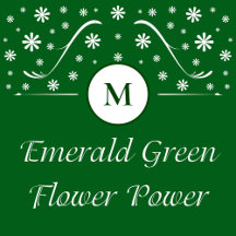 Emerald Green Flower Power