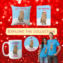 Capy Christmas Cute Capybara Christmas Gifts