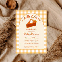 Cutie Pie Pumpkin Fall Baby Shower