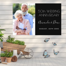 50th wedding anniversary - custom photo