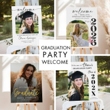 Graduation Party Welcome Sign