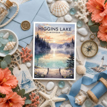Vintage USA Lakes Postcards