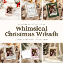 Whimsical Holiday Wreath