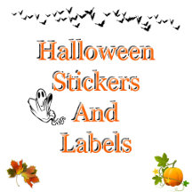 Halloween Stickers 