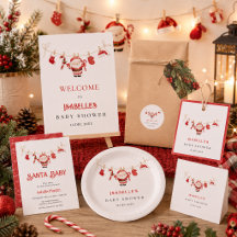 Santa Baby Invitation - BABY SHOWER Collection