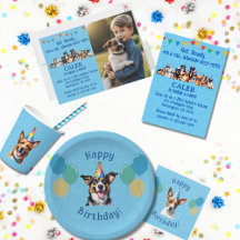 Blue Puppy Dog Paw-ty Collection