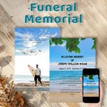 Funeral Memorial Stationery