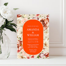 Sunset Elegance: Floral Wedding Collection