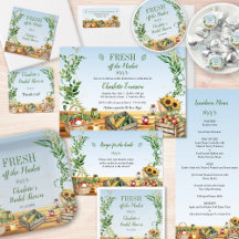 Farmer’s Market Fresh off the Market Bridal Shower