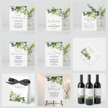 Flowers And Greenery Wedding