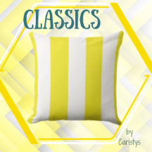 Pillows Yellow, White Mix & Match 