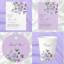LAVENDER PEONY BABY SHOWER