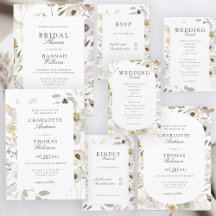 Modern, spring wedding collection