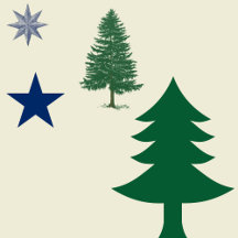 1901 Maine Flag