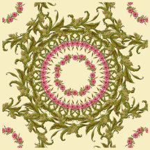 Floral Wreath Pillow Collection