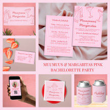 Muumuus & Margaritas Pink & Red Bachelorette Party