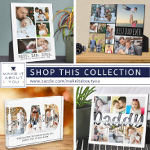 Small Photo Display Keepsakes for Dad