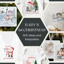 Baby's First Christmas Newborn Gifts and Keepsakes