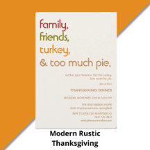 Modern Rustic Thanksgiving