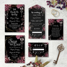 Till Death Do Us Part   Gothic Chic Wedding Suite