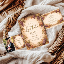 Vintage Vineyard Graduation Party