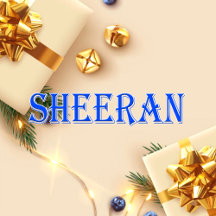 Sheeran_Name T-Shirt