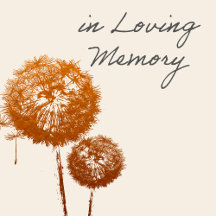 Delicate Dandelion Memorial Collection