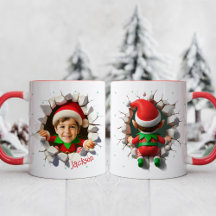 Funny Personalized Christmas Custom Holiday Mugs