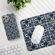 Blue Azulejo Portuguese Tiles Style 27 Collection