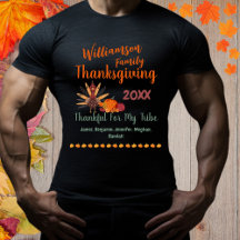 Matching Family Thanksgiving Tribe