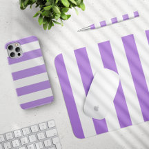 Purple Stripes - Home Decor and Accessories