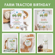 Farm Tractor Pumpkin Party