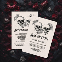 Skull Halloween Style Wedding Collection