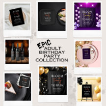 Epic Adult Birthday Party Collection