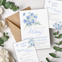 Blue Bellflower Wedding Suite