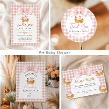 Pink Little Cutie Pie Baby Shower