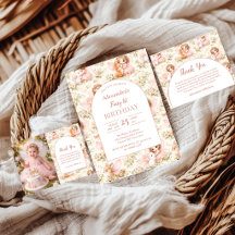 Fairy 1st Birthday Enchanted Garden