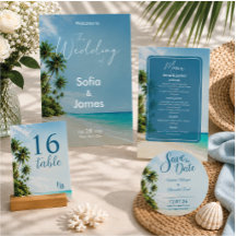 Tropical Paradise Wedding Collection
