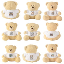 Dog-Themed Teddy Bears
