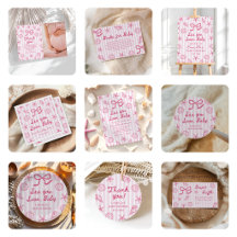 Pink Seashell Coastal Girl Baby Shower 