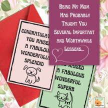 Retro Font Funny Mother's Day