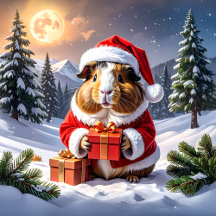 Santa Guinea Pig