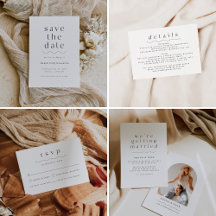 Minimalist Boho Wedding Collection   LENNOX